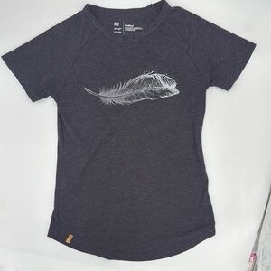 Feather Treeblend graphic T-Shirt‎ xs